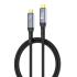 LDNIO TC11C Thunderbolt 4 Certified USB C to USB C Cable, 8K/4K Display/40Gbps / 240W Super-Fast Charger Cable 1M - Black
